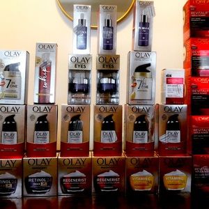 Olay regenerist serums and creams
